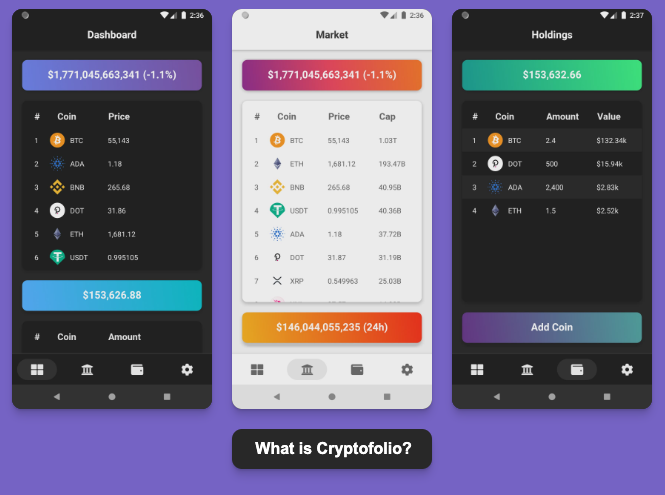 33 Open-source Free Cryptocurrency Monitoring App