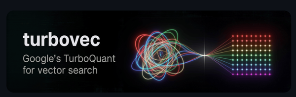 10M Vectors. 4GB RAM. Zero Training. Meet turbovec